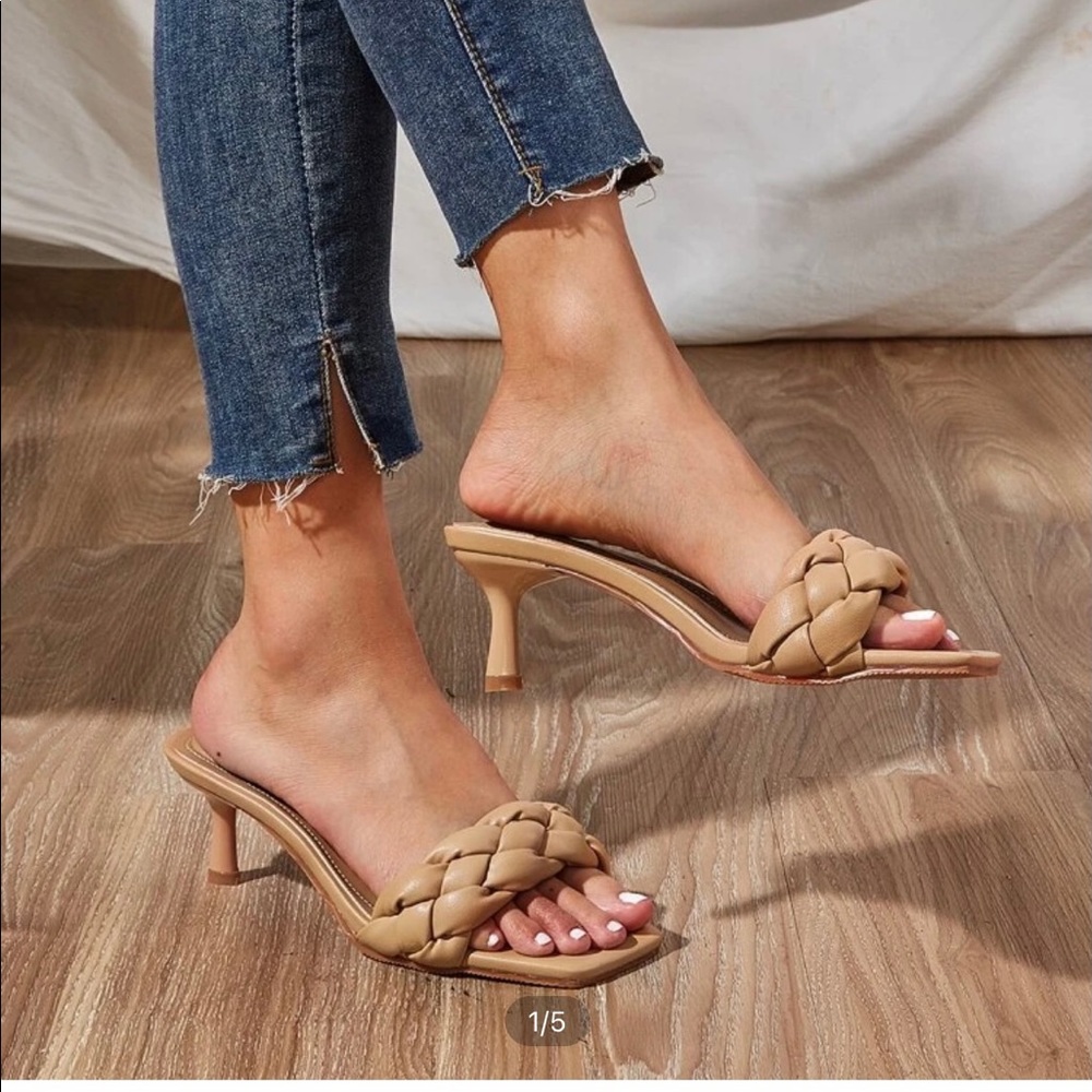 Braided Nude Sandal